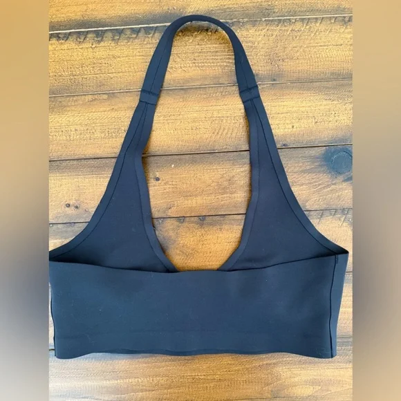 Free People Intimately Women’s Halter Unlined Bra Black Size Small NWOT - Picture 3 of 3